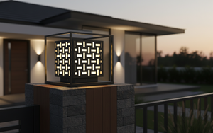 100 lm/W Gate pillar light 3500K (Warm White) AC 220V( ± 10%) 300 lm LED Viet Nam CM Decor Outdoor/Wall/Villa/Garde 1-Year - Product Image 5