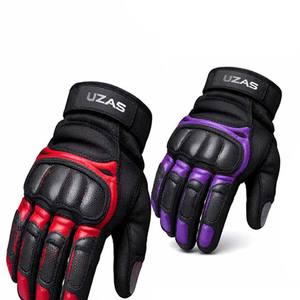 Gants tactiques compatibles écran tactile pour cyclisme en extérieur, escalade, paintball, survie, tir sportif – en polyester et cuir - Product Image 6