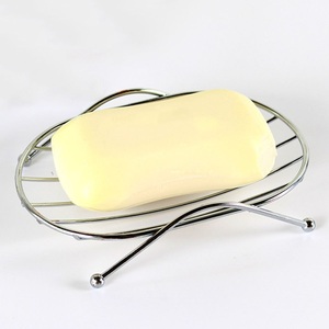 Modern Elevated Wire <b>Soap</b> Rack Metal <b>Soap</b> Dish Bathroom <b>Soap</b> <b>Holder</b> Decorative Countertop Bath Organizer blue not rust coated - Product Image 3