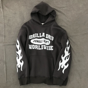 Sudadera con Capucha Unisex Extra Grande, 100% Algodón, Hombros Caídos, Ecológica, Bordado Personalizado, Efecto Desgastado por el Sol - Product Image 2