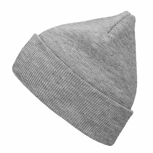 Gorro Unisex Negro Sólido, 100% Acrílico, Impresión por Transferencia de Calor, Tejido por Computadora, Gorro de Invierno de Estilo Casual para Adultos, 58-60CM - Product Image 6