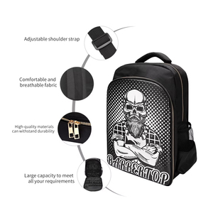 High Quality Customizable OEM Tool Bag Heavy Duty Reusable Leather Scissor Pouch for Hairdresser Barber Salon Tools Scissors Bag - Product Image 1
