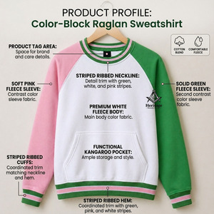 HMR Alpha |   Kapa |   Sweat-shirt Alpha avec broderie grecque, col rond, sur mesure pour femmes |   Sweat-shirts en molleton de coton brodés pour femmes de sororité - Product Image 6