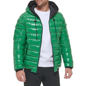 Waterproof puffer jacket down Jacket men custom logo Bubble Puffy Shiny Fashion Jacket - Product Image 1