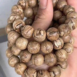 กำไลลูกปัดไม้กฤษณาเวียดนามคุณภาพสูง งานแฮนด์เมดสไตล์วินเทจ ลูกประคำสำหรับสวดมนต์ รับผลิตแบบ OEM ODM จำหน่ายส่งในราคาที่แข่งขันได้ดีที่สุด - Product Image 3