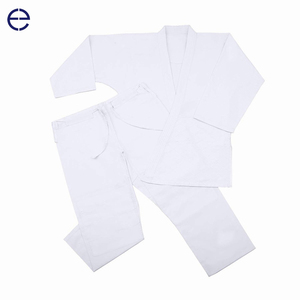 Ensembles d'uniformes de BJJ en gros – Kimono Gi en polyester/coton non blanchi, couleur et logo personnalisés, vêtements d'arts martiaux unisexes pour adultes - Product Image 2