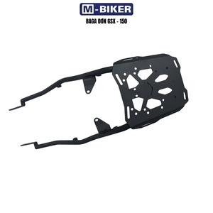 Portaequipajes M-Biker para Suzuki GSX Bandit 150, Modelo Largo, Plug & Play, Fabricado en CNC, Acabado Personalizado, con Capacidad de Carga de 1015 kg - Product Image 1