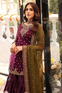 Vêtements pakistanais tendance, tenue de soirée 3 pièces, robes de soirée, tissu de qualité supérieure, options personnalisées ornées - Product Image 2