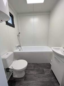 Maison de jardin préfabriquée moderne, abri extérieur modulaire, panneau mural en bois, mini-maison pour patio et cour - Product Image 6