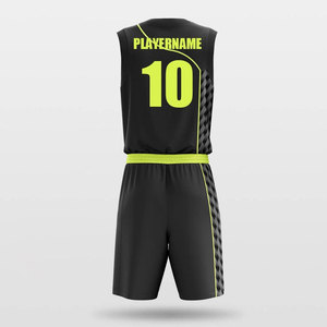 Ensemble de tenue de basket-ball de qualité supérieure, ajustement élastique, prix d'usine en gros, kit d'équipe personnalisé, uniforme de basket-ball - Product Image 5