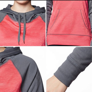 Vente en gros de sweats à capuche pour femmes personnalisés, de haute qualité, en coton épais uni, style streetwear, basique, en coton mélangé, pour un usage régulier - Product Image 3