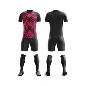 Kit de football de qualité supérieure, maillot personnalisé imprimé |   Tailles pour hommes, femmes et jeunes |   Vêtements de sport légers à séchage rapide en gros - Product Image 4