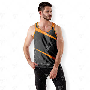 Gilet de course sans manches pour homme, sportif, sans coutures, à séchage rapide, respirant, léger, pour athlétisme et marathon, 100% - Product Image 4