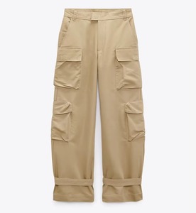 Pantalon cargo léger pour femme, coupe décontractée, vêtements de mode urbaine haut de gamme, fournisseur de vêtements en conteneurs - Product Image 4