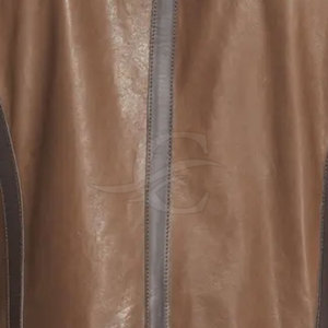 Veste en cuir décontractée pour homme de haute qualité, logo sur le devant, service OEM, faible MOQ, nouvelle arrivée hiver - Product Image 6