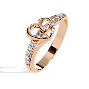 แหวนเพชรทองคำแท้เพาะเลี้ยงสำหรับผู้หญิง ทอง 10Kt 14Kt 18Kt 22Kt เครื่องประดับหรูหรา แหวนหมั้นสำหรับเธอ - Product Image 4