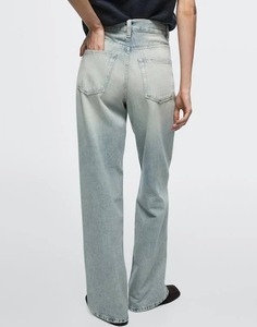 Abdul Royal World Export Regular Fit <b>Boot</b> Cut Jeans Mid Waist Vintage Style Eco-Friendly Cotton Denim Ripped Washable - Product Image 2