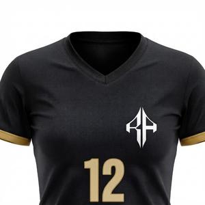 Uniforme de Fútbol de Alta Gama para Mujer con Estampado Sublimado y Logotipo Blanco, 100% Poliéster, Manga Corta, por RIVIAN ATLANTIC - Product Image 6