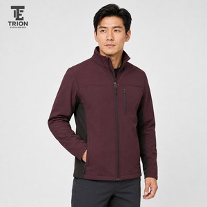 Veste softshell imperméable pour homme, tissu chaud et confortable, design résistant au vent, capuche réglable, parfaite pour les sports de plein air - Product Image 5