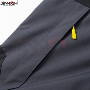 Hot Selling <b>Plus</b> <b>Size</b> Men's Waterproof Windproof Hooded Quilted <b>Rain</b> <b>Jacket</b> with Stand Collar Custom Color Outdoor Waterproof - Product Image 4