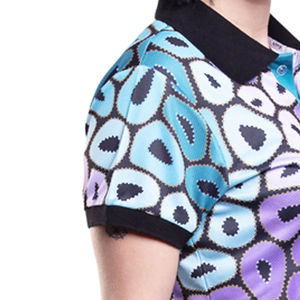 Chemise Polo Décontractée d'Été à Manches Courtes pour Femme, Respirante, Motif Imprimé par Sublimation, Offre Spéciale à Prix Abordable - Product Image 5