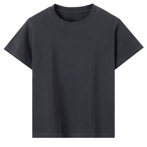 Camisetas de Hombre de Algodón Peinado de 300g, Venta al Por Mayor de Fábrica, Alta Calidad, Logotipo Personalizado, Diseño Vintage Cuadrado, Estampado de Leopardo - Product Image 1