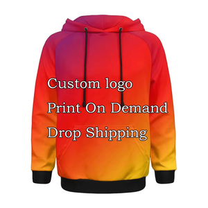 High Quality 100% Cotton Quarter <b>Zip</b> Fleece Spring Street Wear Wholesale Trending Men's Hoodie Fashion Clothing - Product Image 3