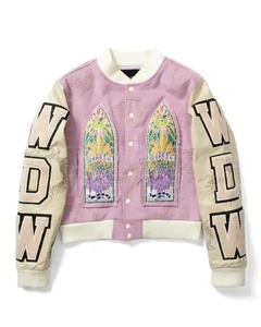Custom Luxury Embroidered <b>Varsity</b> <b>Jacket</b> Men Streetwear <b>Purple</b> Letterman <b>Jacket</b> Vintage Patchwork Unisex Baseball Bomber Coat - Product Image 1