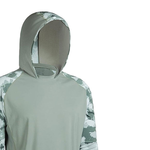 Ropa de pesca de alto rendimiento, sudaderas con capucha de manga larga para pesca en venta al por mayor, sudadera con capucha para hombre con MOQ bajo - Product Image 6