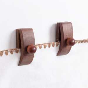 Handcrafted Wooden Wall <b>Peg</b> Organizer Morden Luxury <b>Coat</b> Holder for Contemporary Homes and Boutique Hotels - Product Image 1