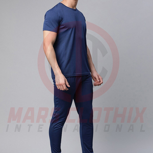 Cotton Material Made Slim Fit Sportswear <b>Tracksuits</b> For Men Wholesale Price New Design Fashionable Men Summer <b>Tracksuit</b> - Product Image 3