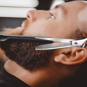 6.0 Inch NEPURLson <b>Left</b>-<b>Handed</b> Stainless Steel Thinning Barber <b>Scissors</b> with 30 Teeth for Hair Styling - Product Image 5