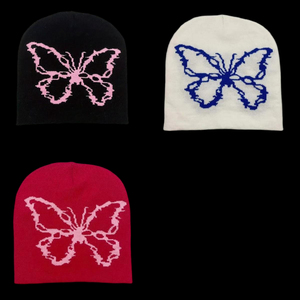 Oferta Caliente: Gorro de Punto Jacquard de Invierno Cómodo para Todos los Tamaños con Patrón de Letras Impresas Digitalmente y Teñido Liso, Ideal para Viajes, 100% Común - Product Image 3