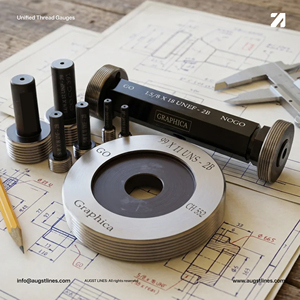 Juego de calibres de rosca unificados de 1-500 mm, 2B GO+NOGO, UNC/UNF/UNS/UNEF, calibre de rosca interna, paso de 0.25-30 mm, doble extremo - Product Image 2