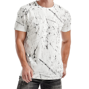 Camisetas de Manga Corta con Cuello Redondo, Transpirables y Ecológicas para Hombre, Diseño Sublimado Personalizado Según la Demanda del Cliente, Estilo Casual - Product Image 1