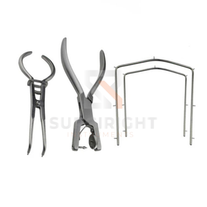 Kit de Dique de Goma 4 Piezas, Set de Aislamiento Dental Pediátrico y para Adultos, Acero Inoxidable, Certificado CE Clase I, 1 Año de Garantía por Blush Surgical - Product Image 2