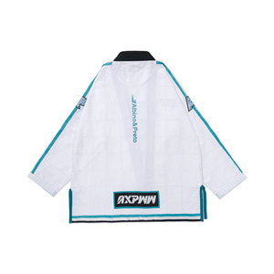 Kimono de Jiu-Jitsu Brésilien (BJJ) Noir Personnalisé Léger 100% Coton Fournisseur OEM Marque Privée Tissage Perlé Haute Densité 450-550 GSM - Product Image 2