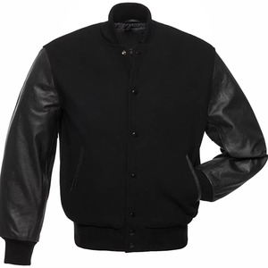 Veste universitaire en cuir faite à la main sur mesure pour homme – Qualité supérieure, luxe moderne, résistante à l'eau, légère, vierge, vente en gros - Product Image 3