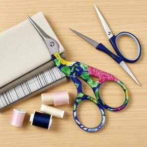 1 pièce Ciseaux de couture rétro vintage noirs, motif grue, pour point de croix, mignons, petits, outils de couture manuels - Product Image 5