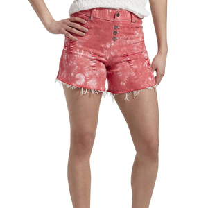 Shorts en jean personnalisés taille mi-haute pour femme – Style décontracté et sexy pour l'été, coupe ajustée, respirant et écologique, haute qualité - Product Image 1