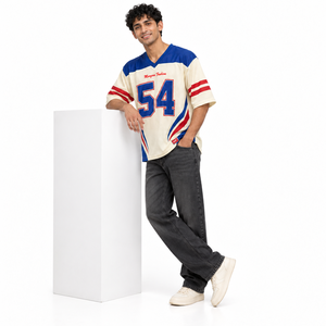 Camiseta de Fútbol Personalizada con Nombre y Número, Colores del Equipo, Transpirable, 100% Poliéster, Unisex, Ropa Deportiva Informal para Adultos - Product Image 3