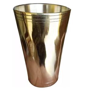 Gobelet en laiton de qualité supérieure, finition dorée, vaisselle pour la maison et l'hôtel, tasse à eau pour boire, verre de qualité pour un usage quotidien - Product Image 4