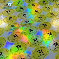 Fabricant vietnamien, impression de logo personnalisée, autocollant holographique 2D avec date de garantie pour l'emballage électronique