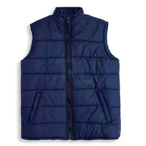 Chaleco Acolchado de Invierno para Hombre de Alta Calidad, Transpirable, Resistente al Viento, con Logotipo Frontal, para Adultos, Hecho a Medida - Product Image 1