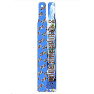 Ceinture de football américain personnalisable et réglable, motif tie-dye arc-en-ciel, avec drapeaux détachables et clips jaunes, accessoires sportifs - Product Image 3