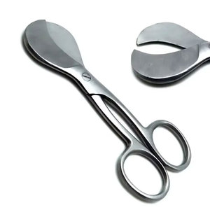 Ensemble d'instruments chirurgicaux vétérinaires professionnels en acier inoxydable, 6 pièces, ciseaux pour cordon ombilical, Pakistan, réutilisables, manuels - Product Image 6