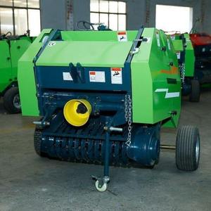 Compact Mini <b>Square</b> Baler Machine Engine Gearbox Motor Ready High Productivity Agricultural Baling Equipment for Animal Feed - Product Image 1