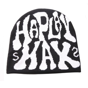 Nuevo gorro de invierno personalizado con tu propio logotipo, gorro de punto acrílico, gorros de Jacquard estampados 2026 - Product Image 5