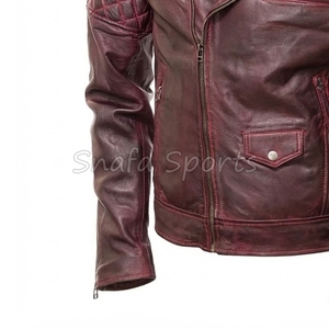 Chaqueta de Cuero para Hombre, Diseño Moderno y Elegante, de Alta Calidad, Cómoda y Duradera, para Invierno - Product Image 4