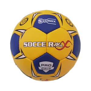 ลูกฟุตบอล Soccer Max Pro ระดับมืออาชีพ ผลิตจาก PVC ขนาด 4 5  รับสกรีนโลโก้สำหรับสโมสร ลีก ฝึกซ้อม และการแข่งขัน คุณภาพสูง ทนทานต่อแรงลม - Product Image 1